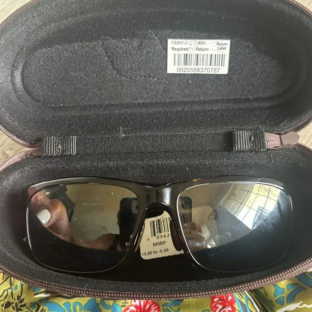 Maui Jim RX Able Polowai Unisex Sunglasses With Soft And Hard Case With Tags